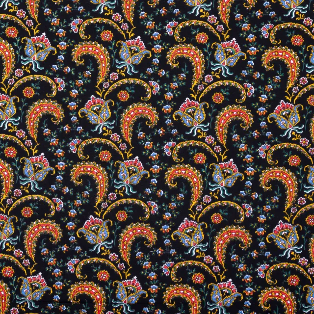 Mistral Branche tissu voile coton au mètre