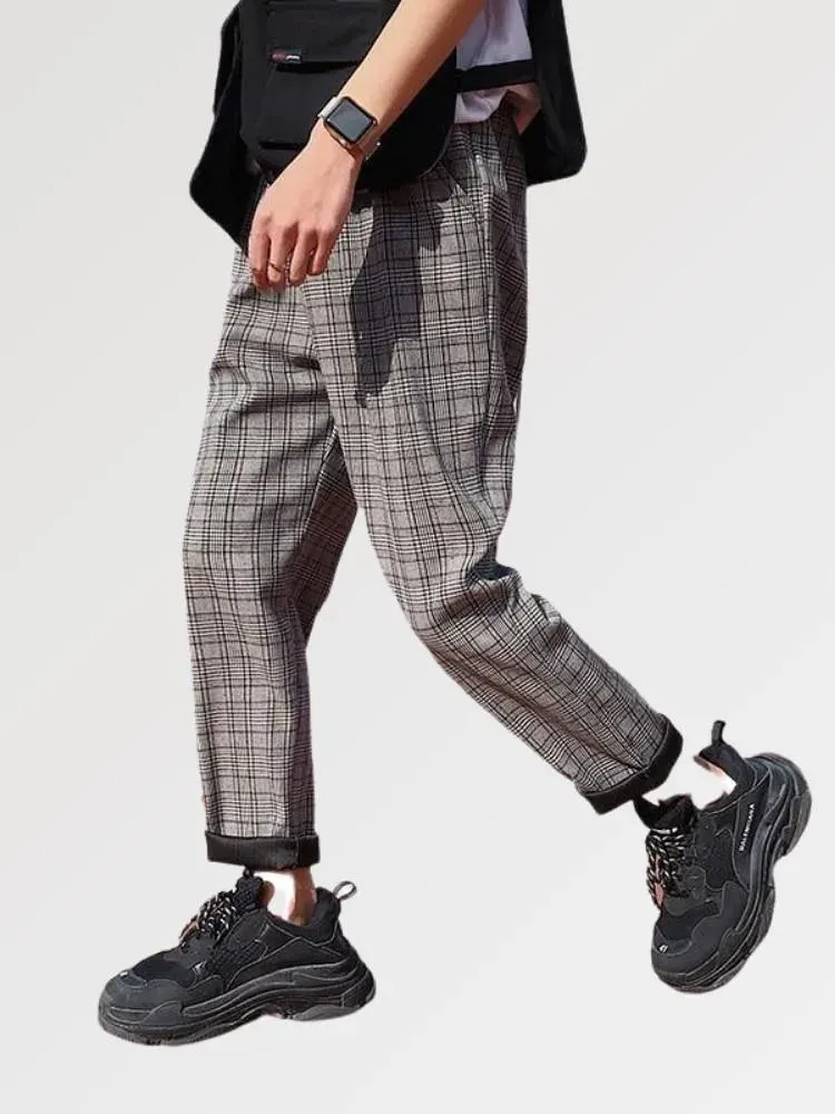 Japon Style Waito pantalon streetwear coupe moderne