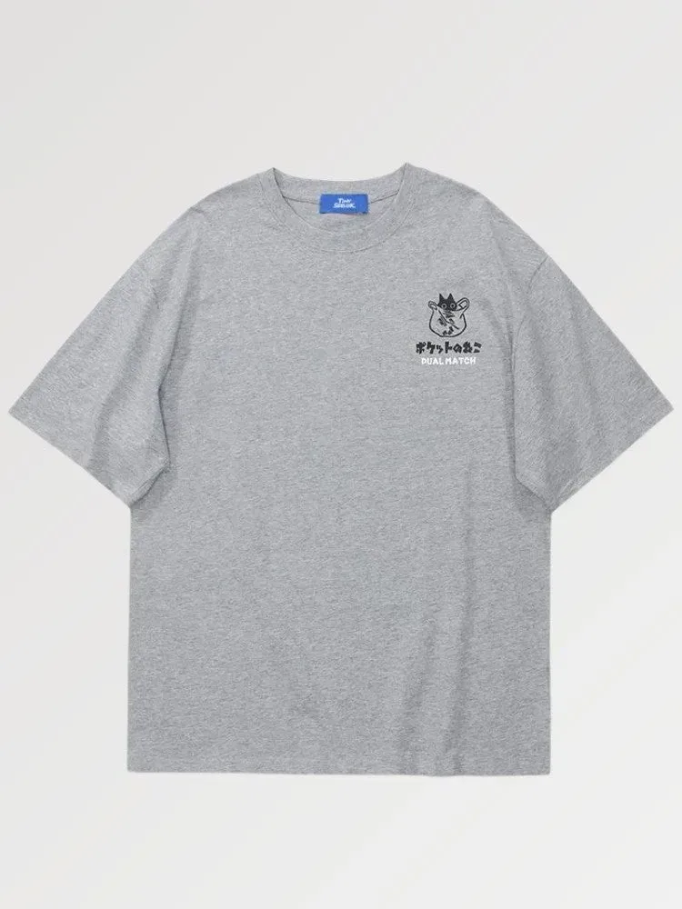 Japon style hikone t-shirt coton coupe régulière