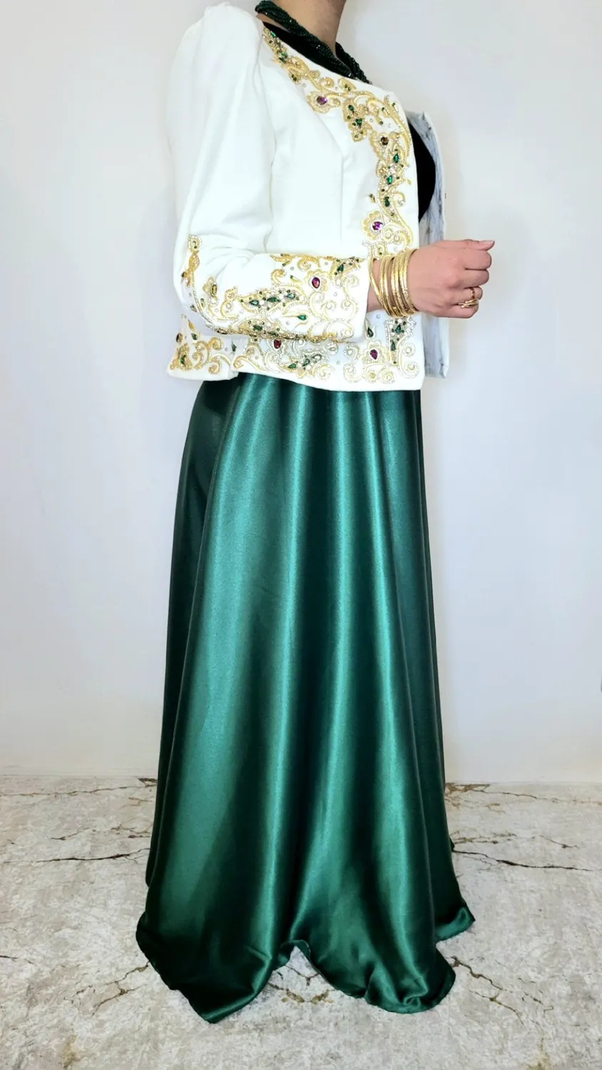 Célèbr'Orient Rania karakou perlé brodé