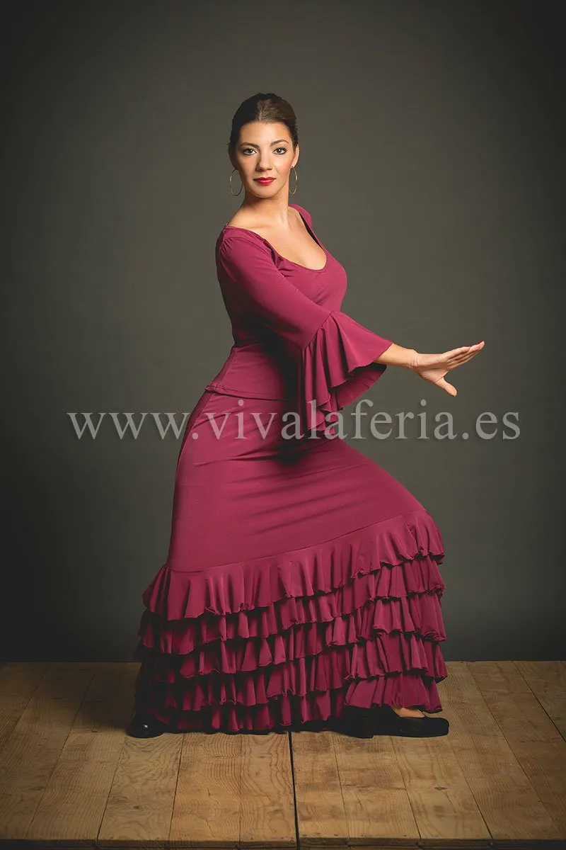 VIVA LA FERIA-MODA FLAMENCA Aldea top flamenco femme