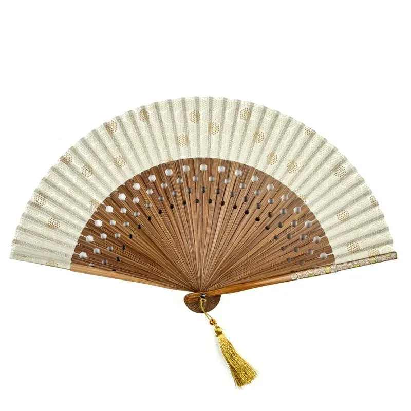 Japon style éventail japonais pliable artisanal