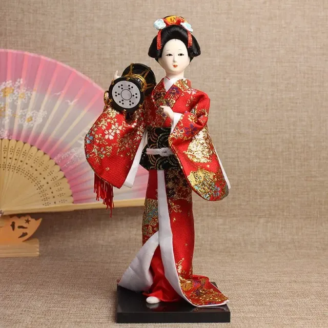 Japon style Poupée Traditionnelle Japonaise poupée faite main