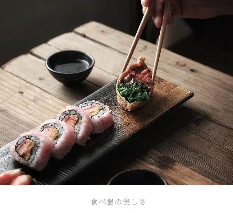 Japon style Kai plat sushi artisanal