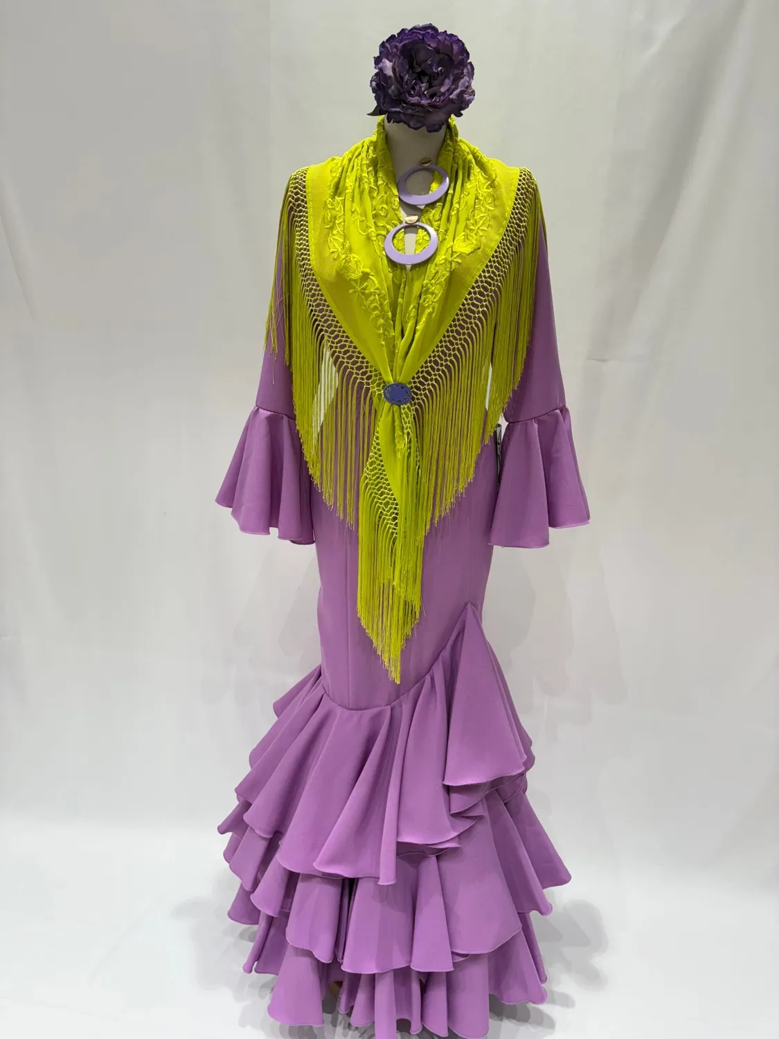 VIVA LA FERIA robe flamenca stretch