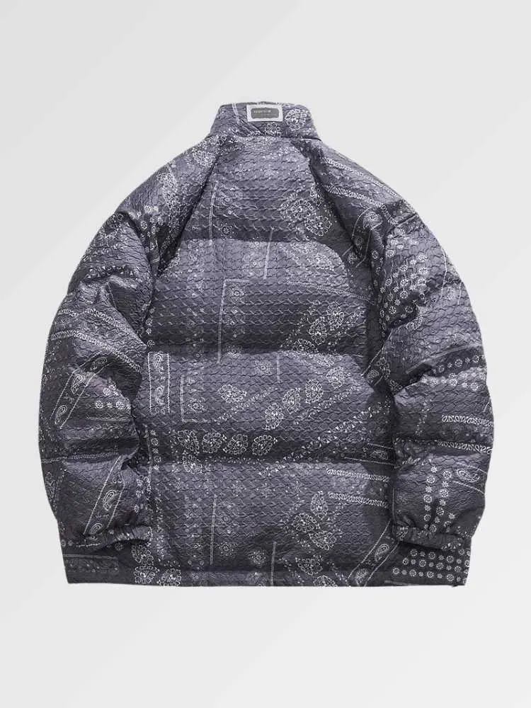 Japon style Doudoune Oversize Streetwear ‘kt611’ doudoune brodée