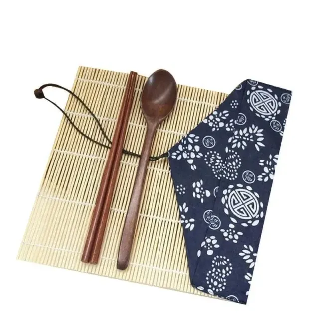 Japon style Bamboo Roller Set Kita kit sushi bambou