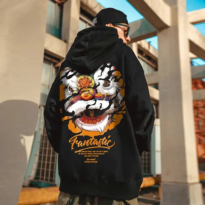 Japon style sweat motif japonais décontracté