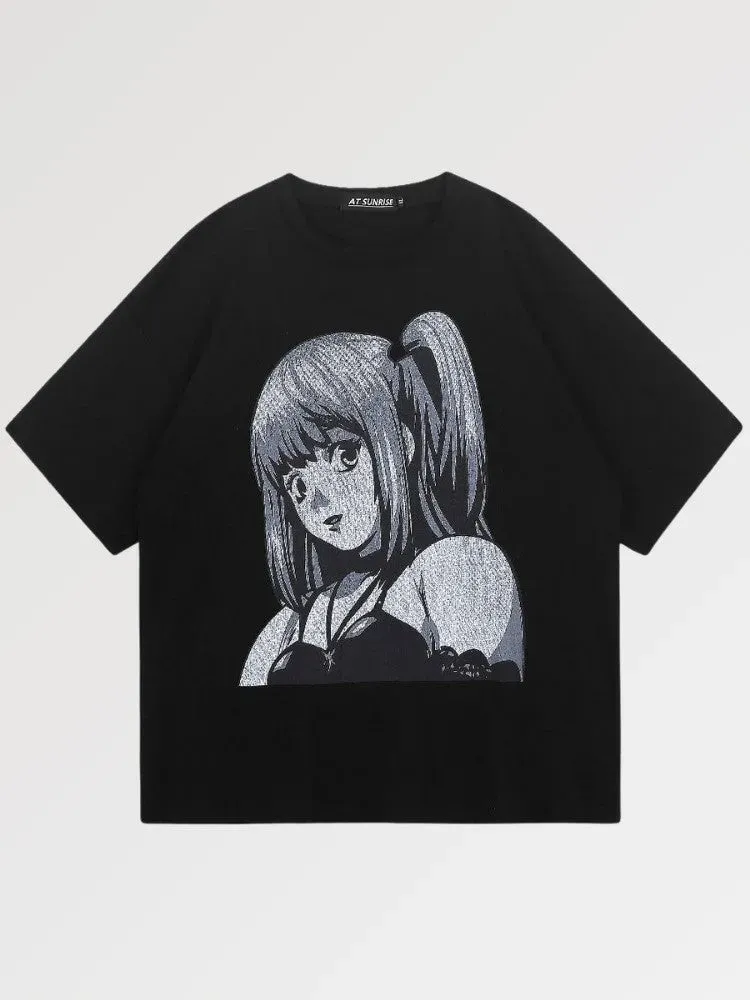 Japon Style Fairy Tail 2k21 t-shirt kawaii coton surdimensionné