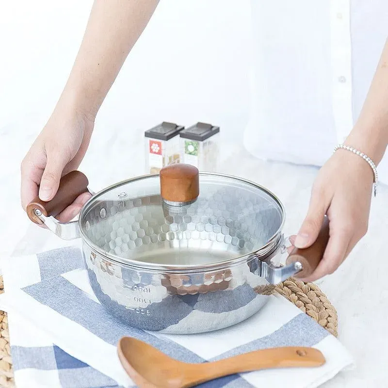 Japon style Cooking Pot Saitama faitout inox
