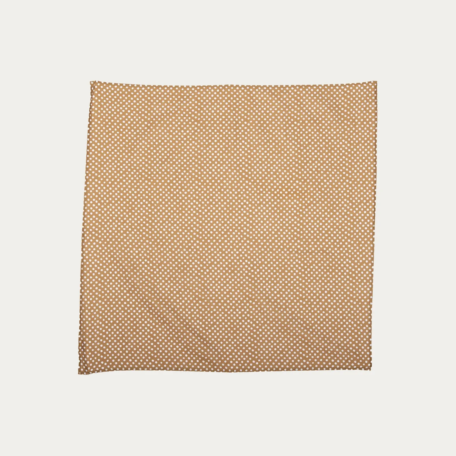 Mistral Pois Gipsy bandana coton Tan 60x60cm