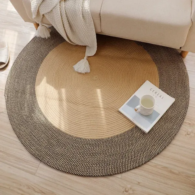 Japon style Salon tapis japonais rond salon