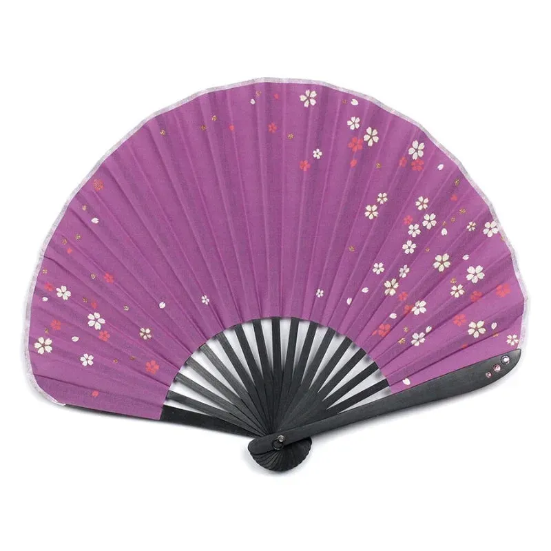 Japon style éventail japonais pliable artisanal