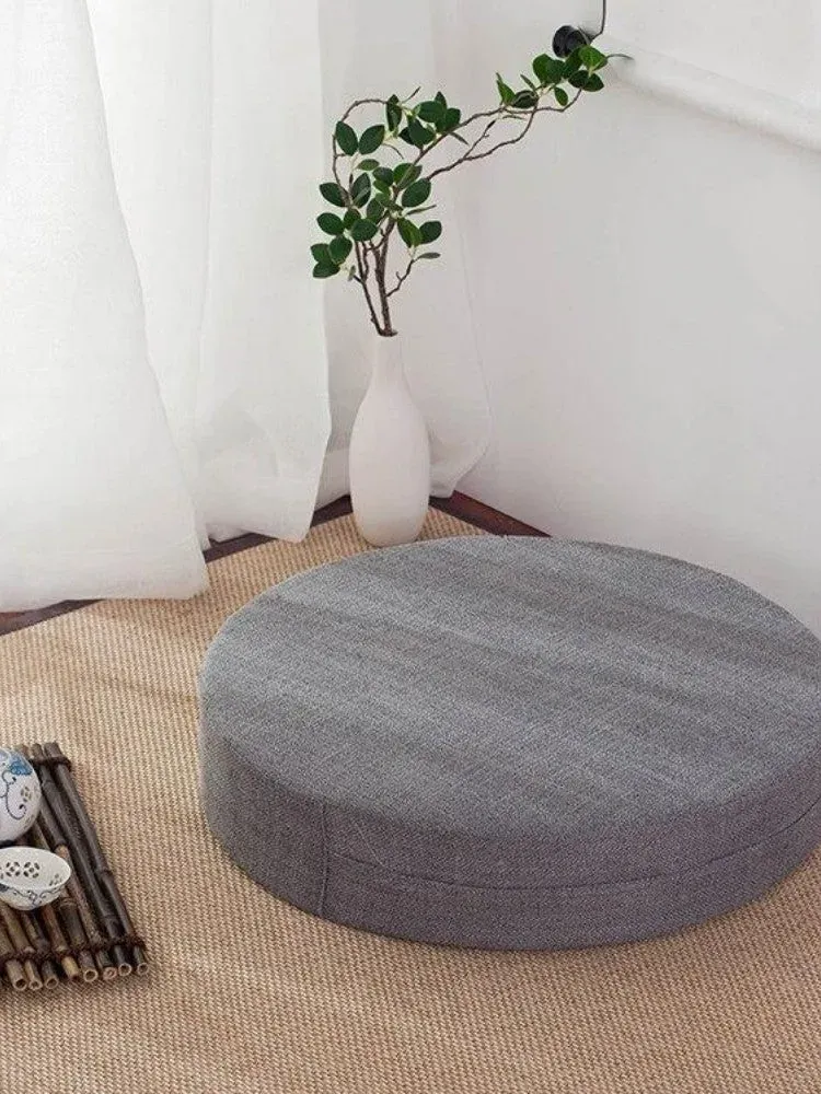 Japon style coussin japonais rond yehuga