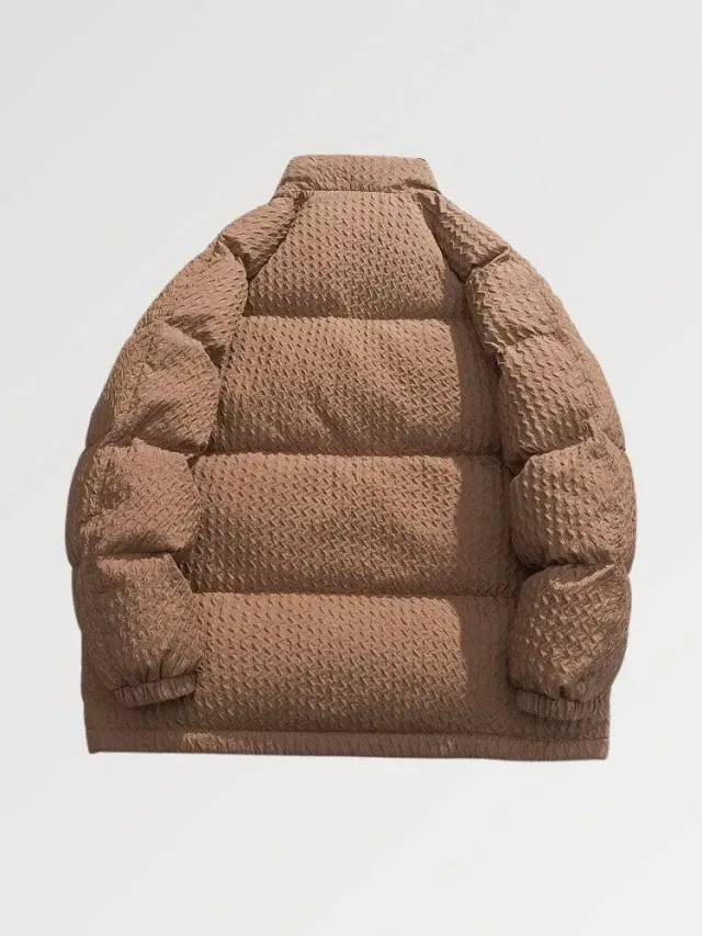 Japon style elemental doudoune streetwear oversize brodée