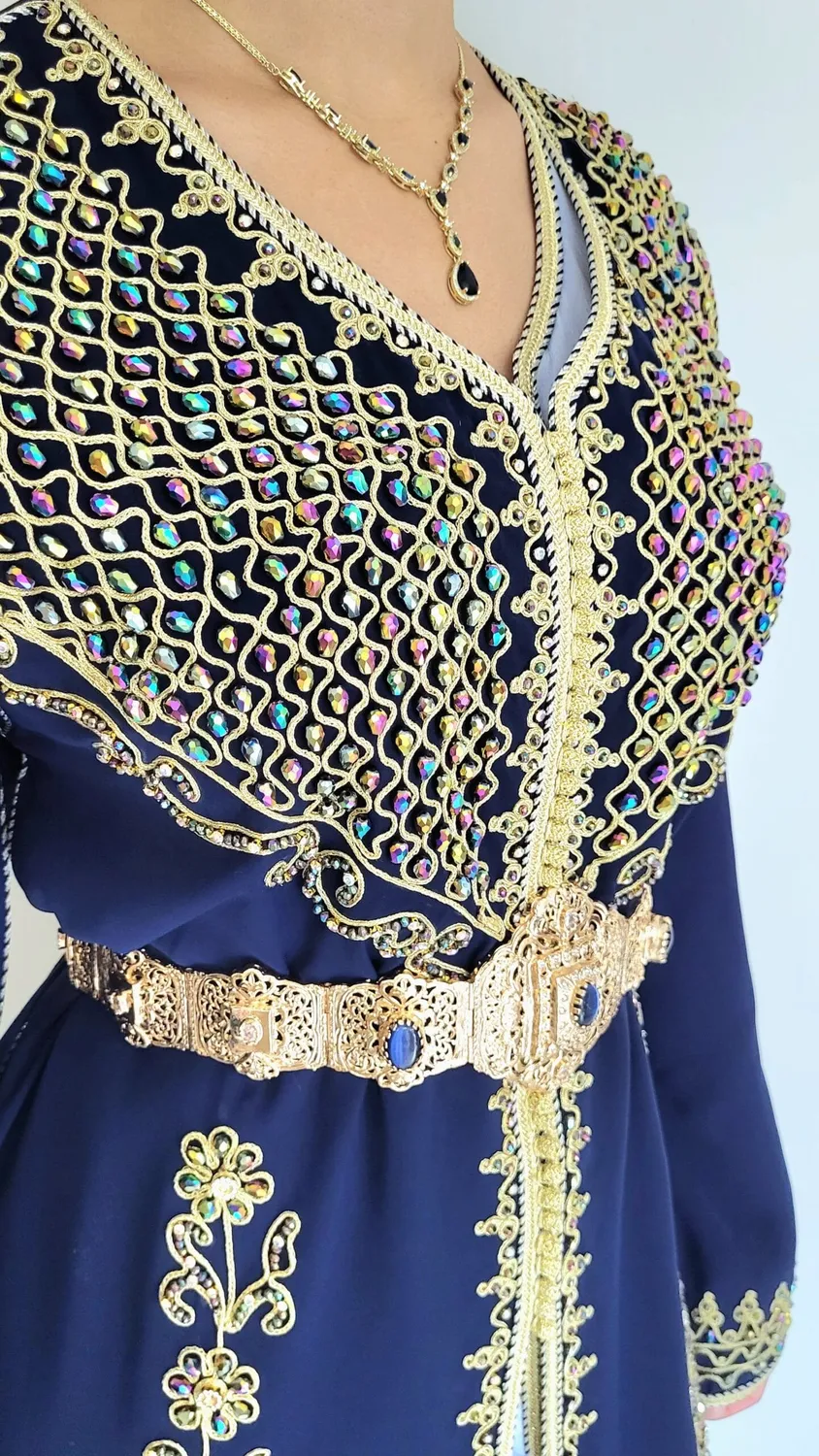Célèbr'Orient Takchita Hiba traditionnelle perlée