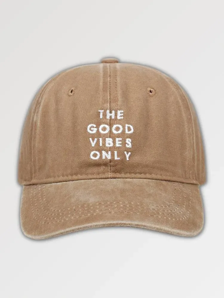 Japon style good vibes casquette mixte streetwear