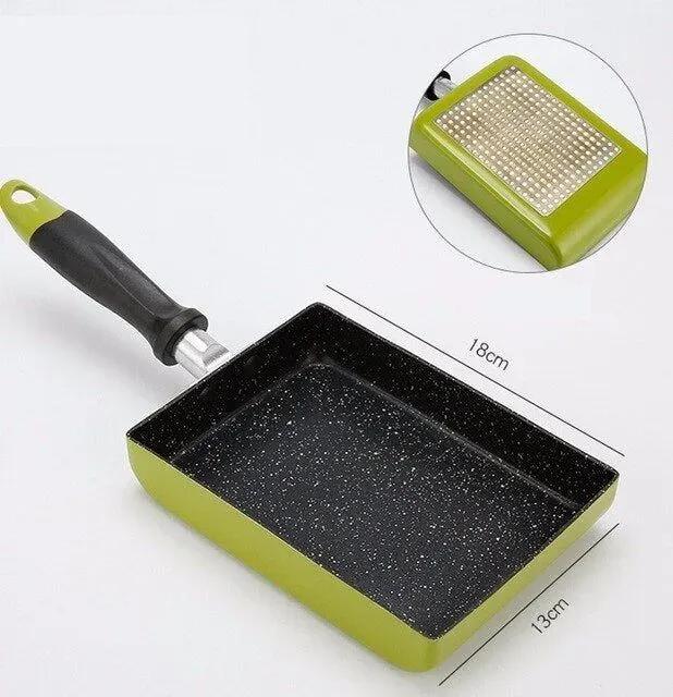 Japon style Sensou poêle tamagoyaki aluminium