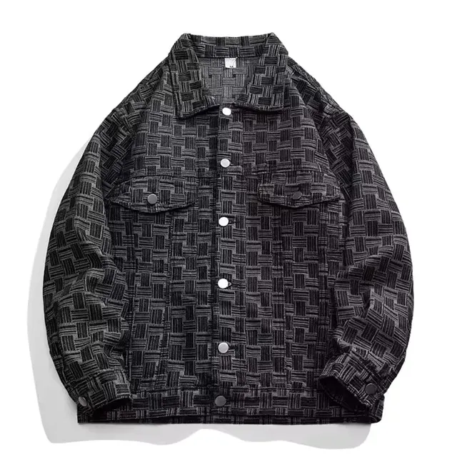Japon style Veste Streetwear En Jean blouson denim