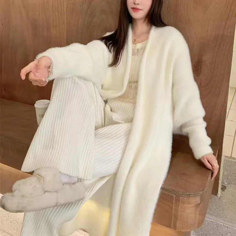 Esprit du Japon Cardigan long kimono maille douillette
