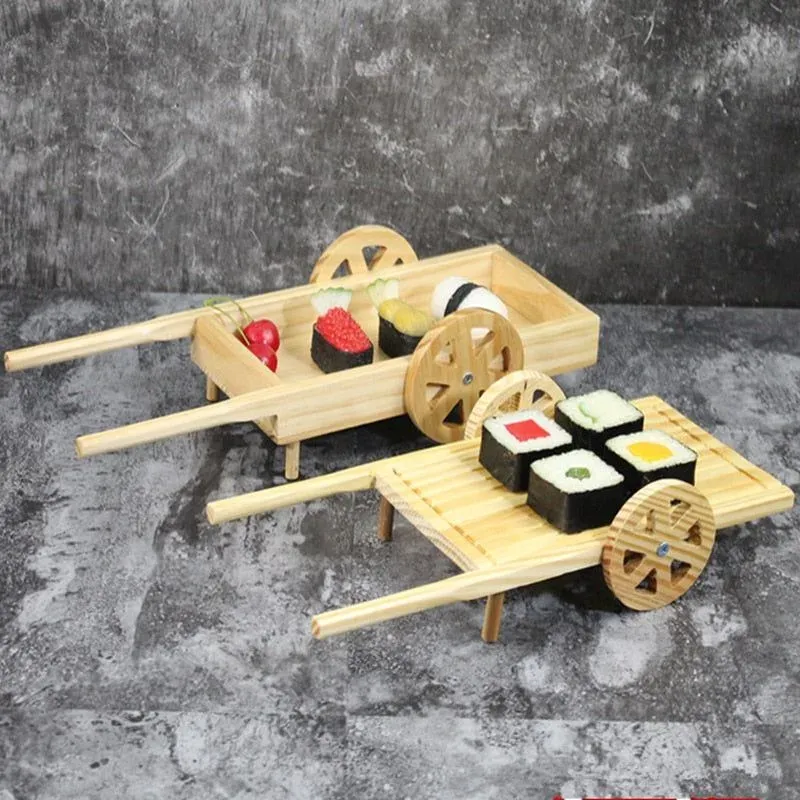 Japon style Hiroshi plat à sushi bois