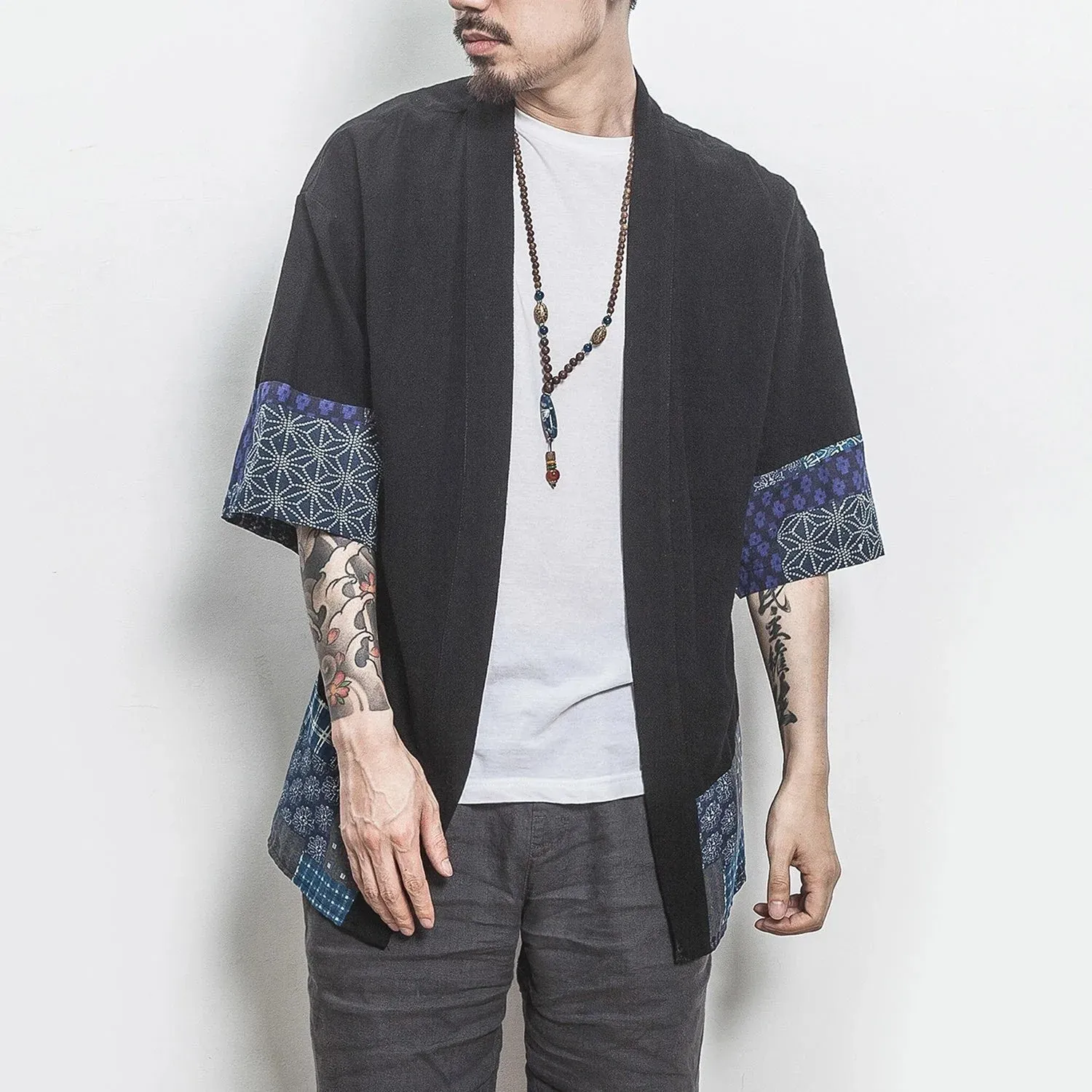 Japon style Veste Kimono Homme Japonais veste japonaise