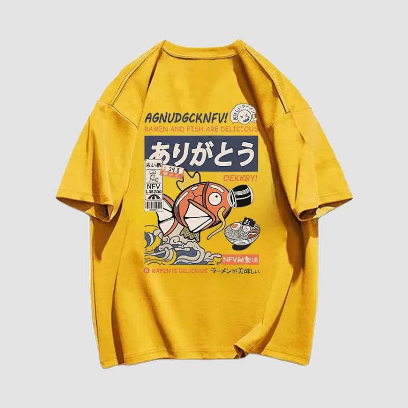 Japon style Vintage t-shirt japonais motif rétro