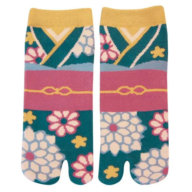 Japon style Tabi chaussettes à deux doigts
