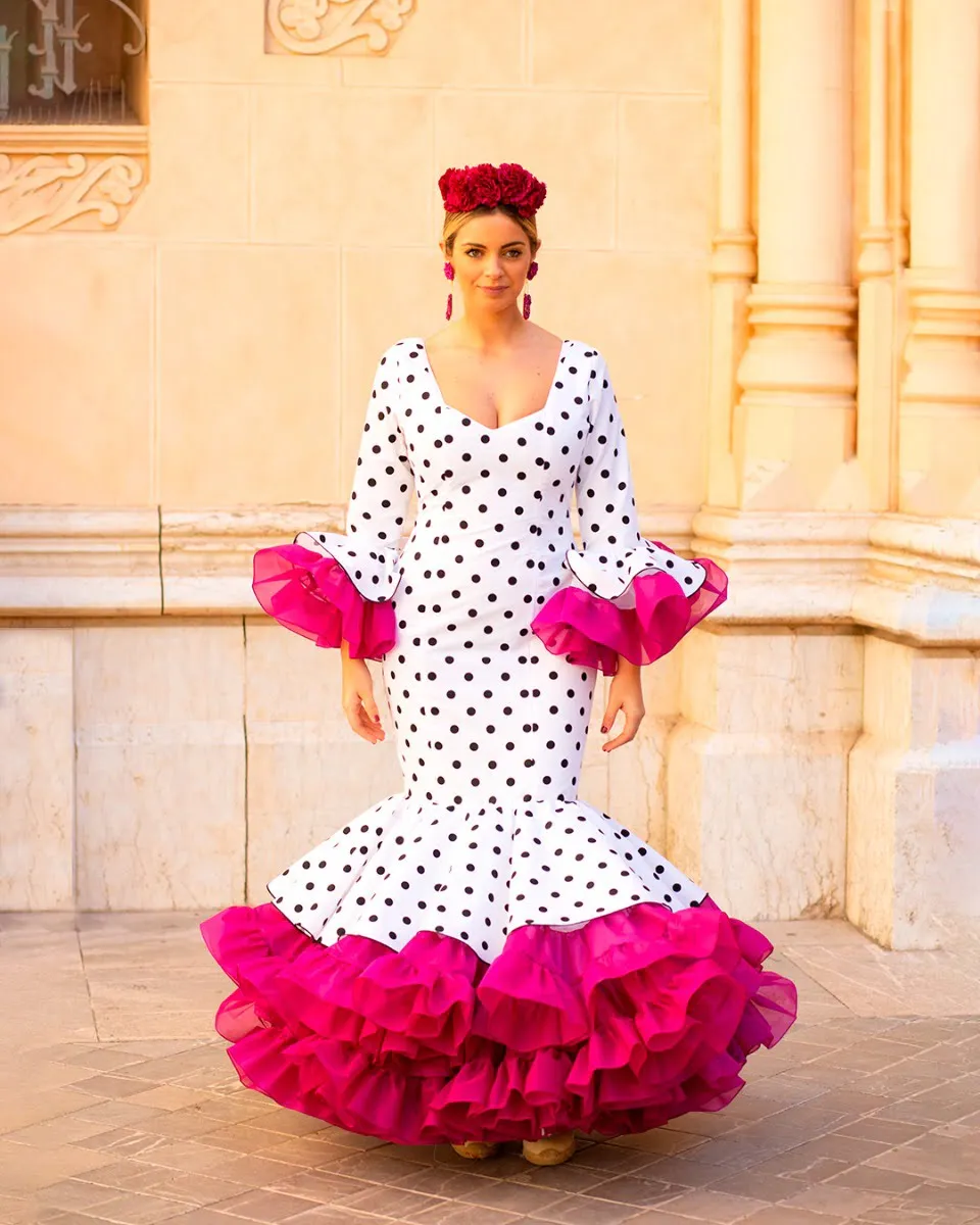 Viva La Feria Palacios robe flamenco