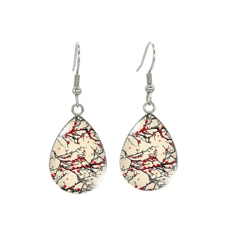 Japon style boucles d’oreilles japonaises traditionnelles