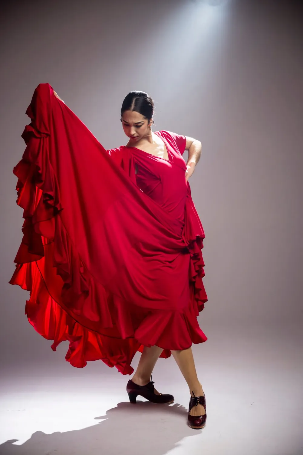 Viva La Feria Olas robe flamenca danse point élastique