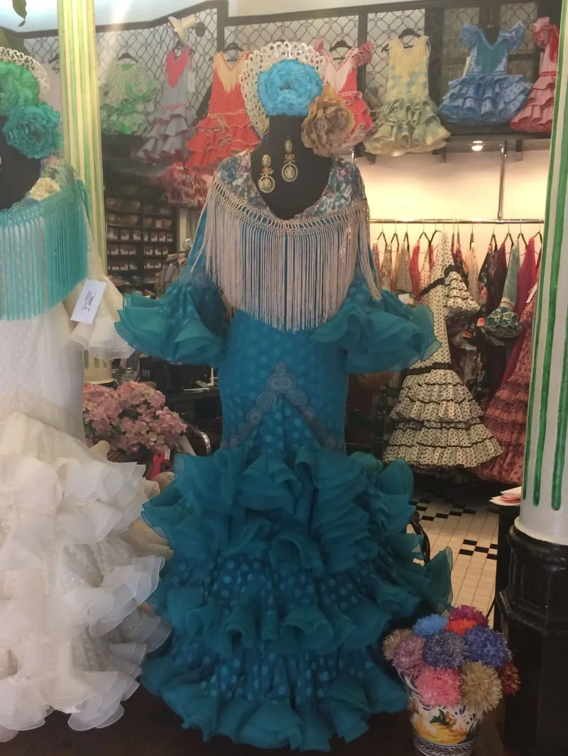 Viva la Feria Guadalupe Corin robe gitane tul plumetis