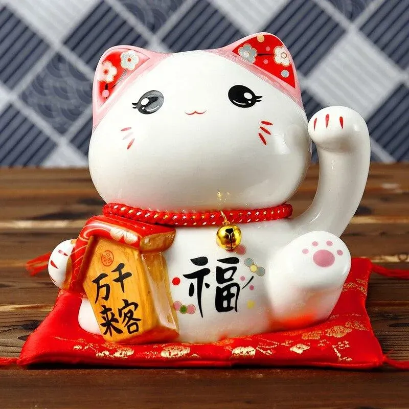 Japon style santé maneki neko tirelire porte-bonheur