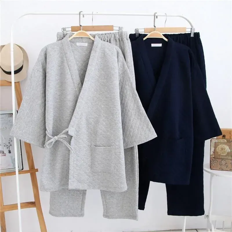 Japon style Pyjama Japonais Homme pyjama coton homme