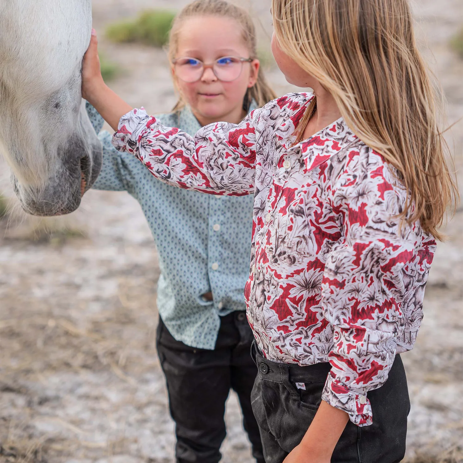 Mistral Pequelet La Gaze chemise enfant coton