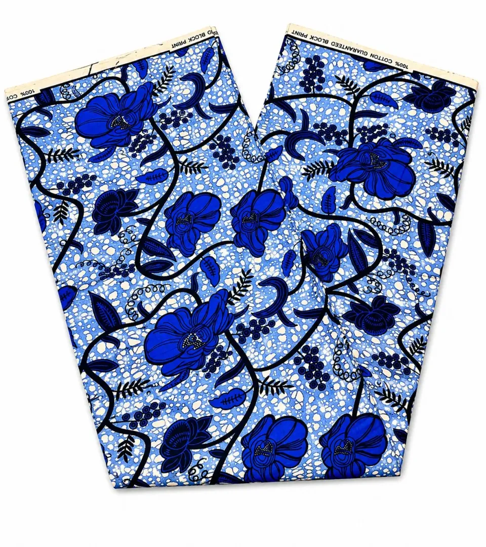 KAVAZI FB-43 tissu coton 6 yards résistant