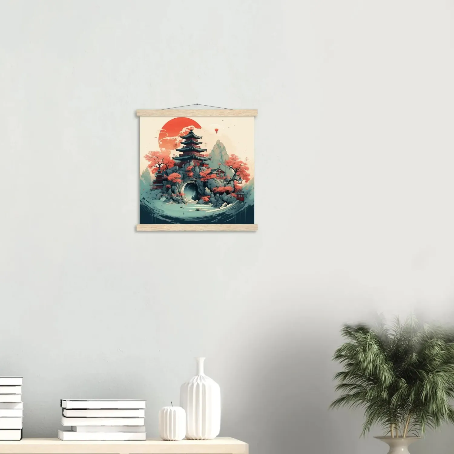 Japon Style Okoiyuma Tableau Japonais