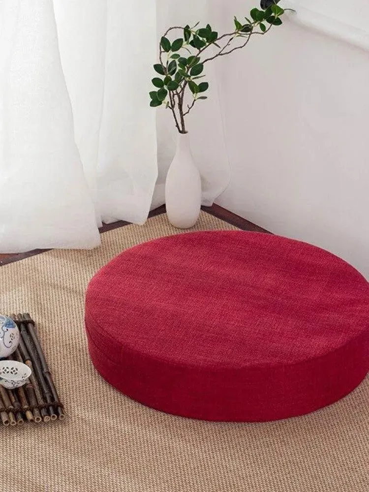 Japon style coussin japonais rond yehuga