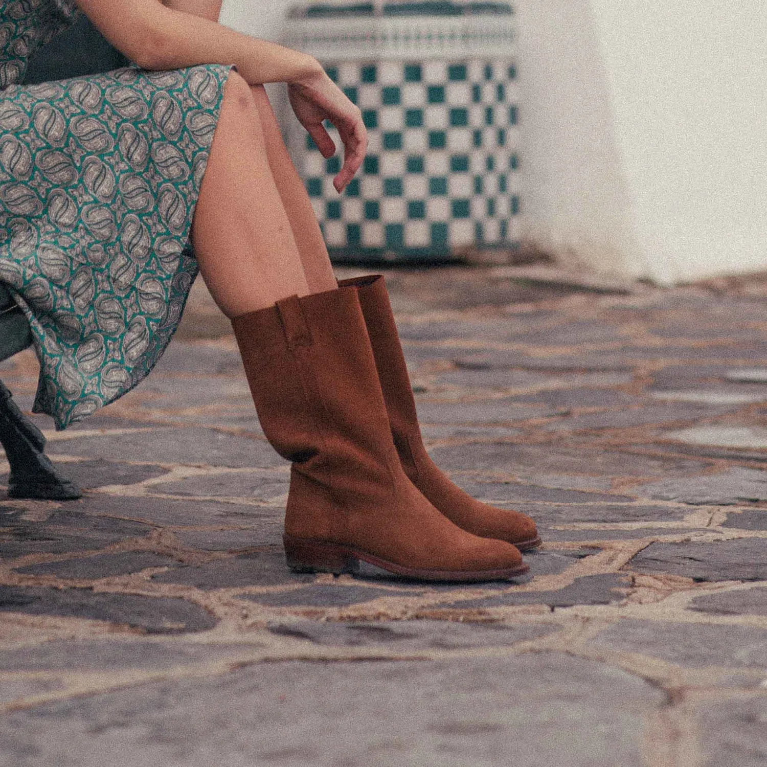 Mistral bottes gardian femme cuir