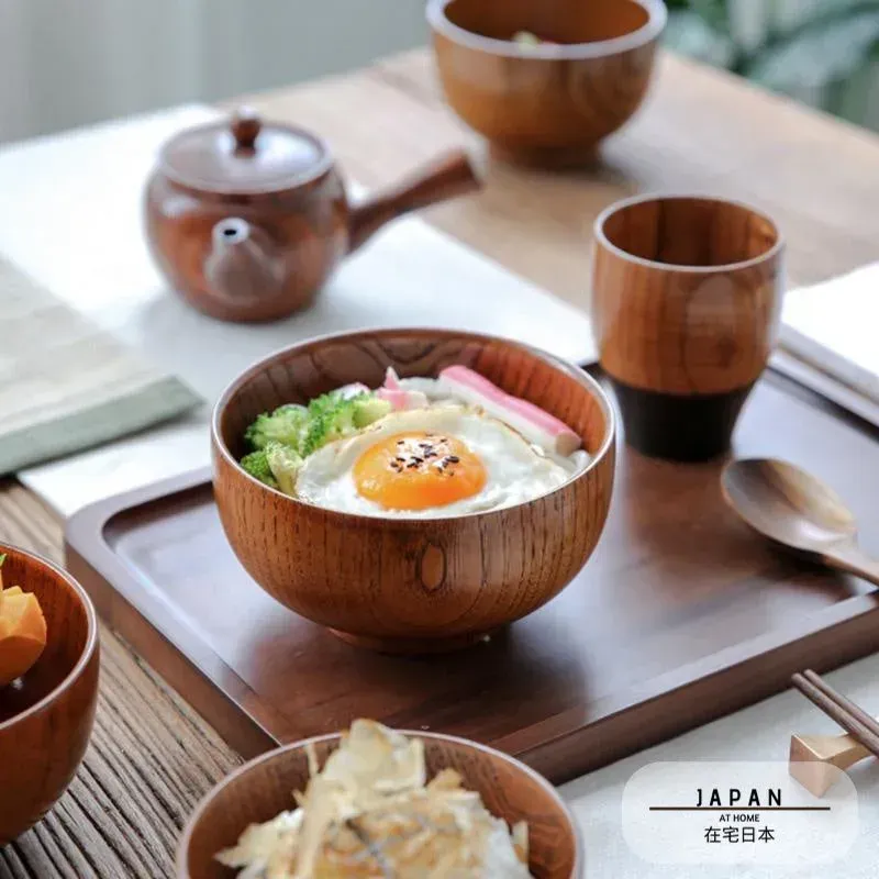 Japon style Hara bol japonais en bois naturel fait main