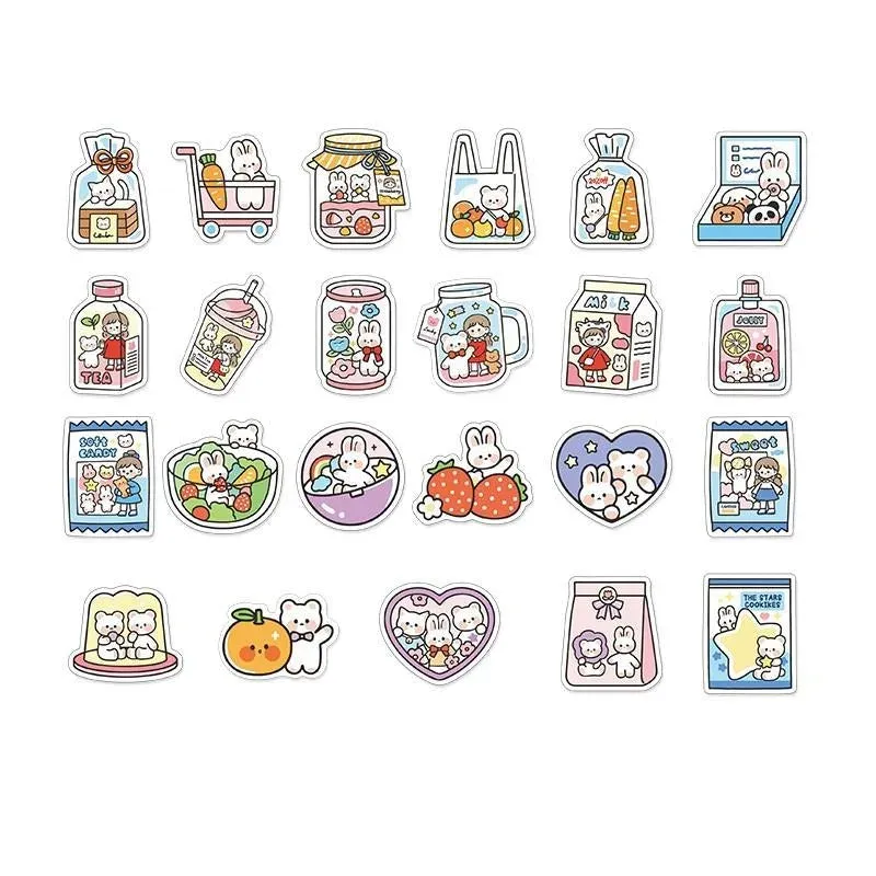 Japon Style Stickers Japonais Kawaii Autocollants Repositionnables