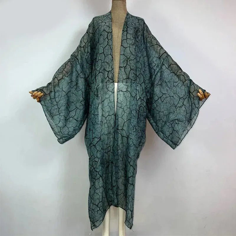 Japon style Look kimono femme fluide