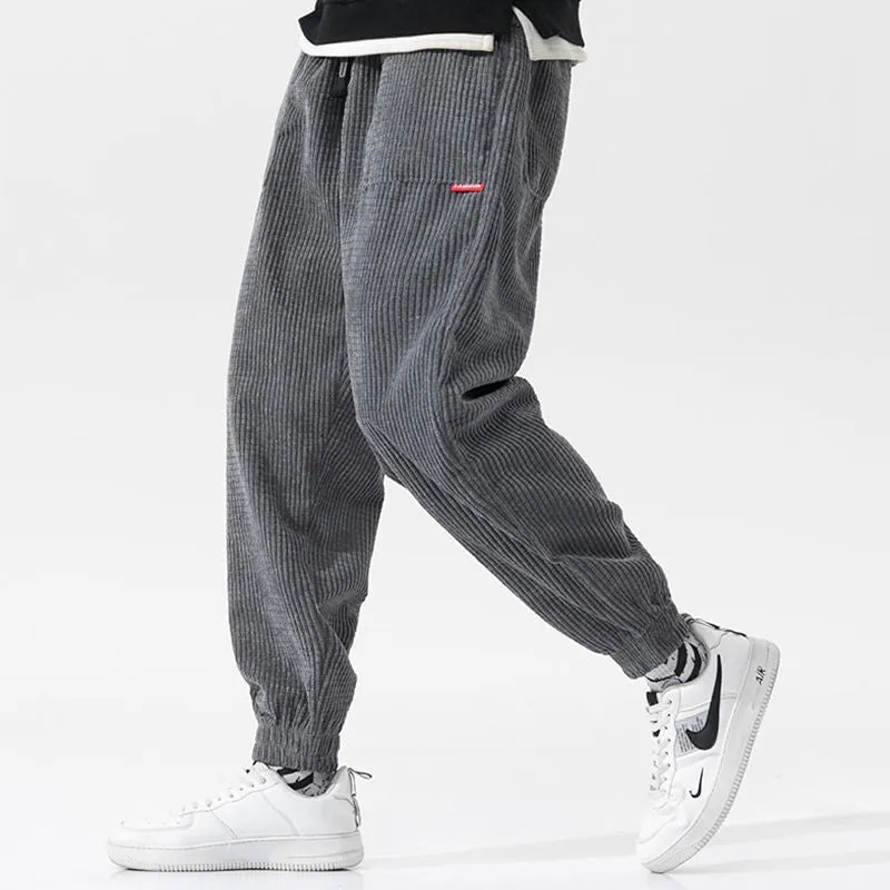 Esprit du Japon pantalon japonais velours côtelé homme