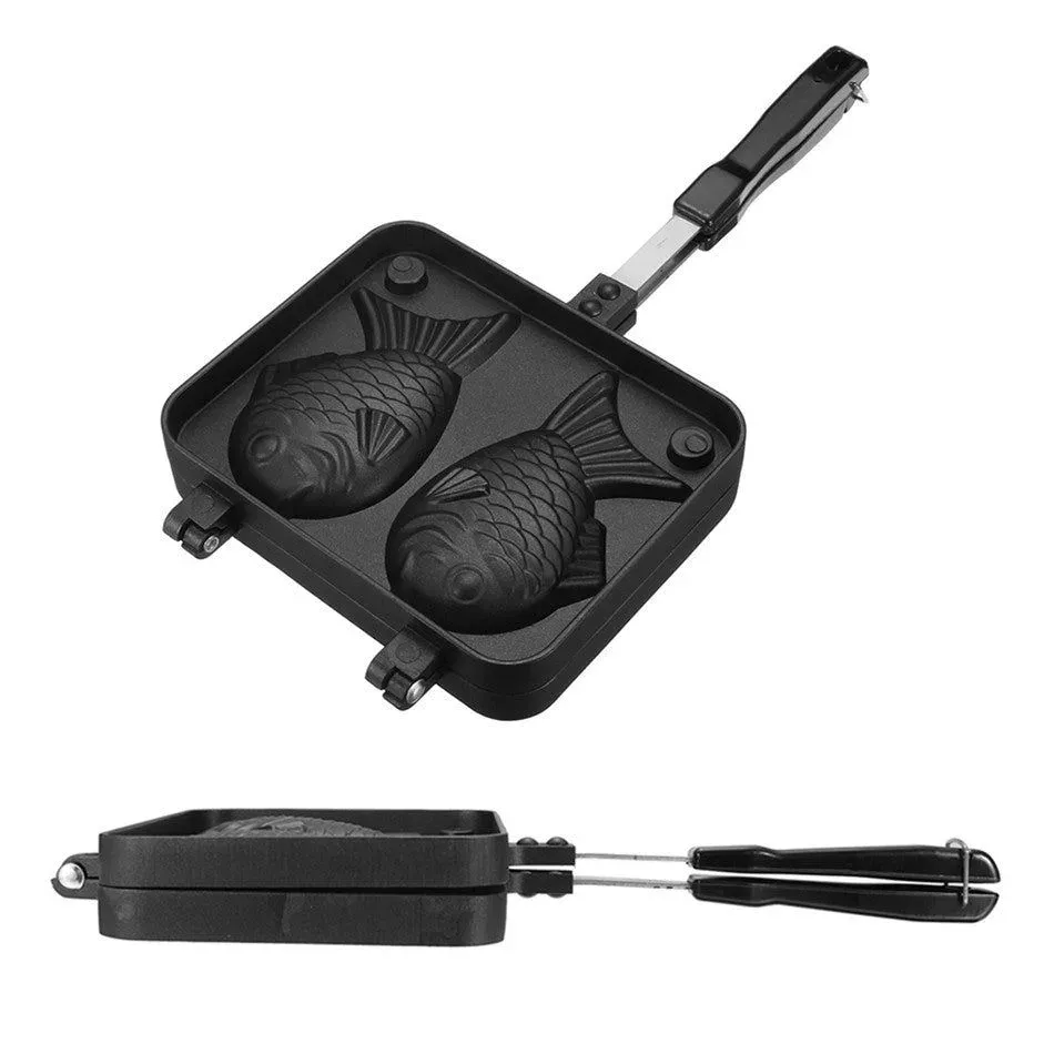 Japon style Taiyaki Nagano moule poisson antiadhésif