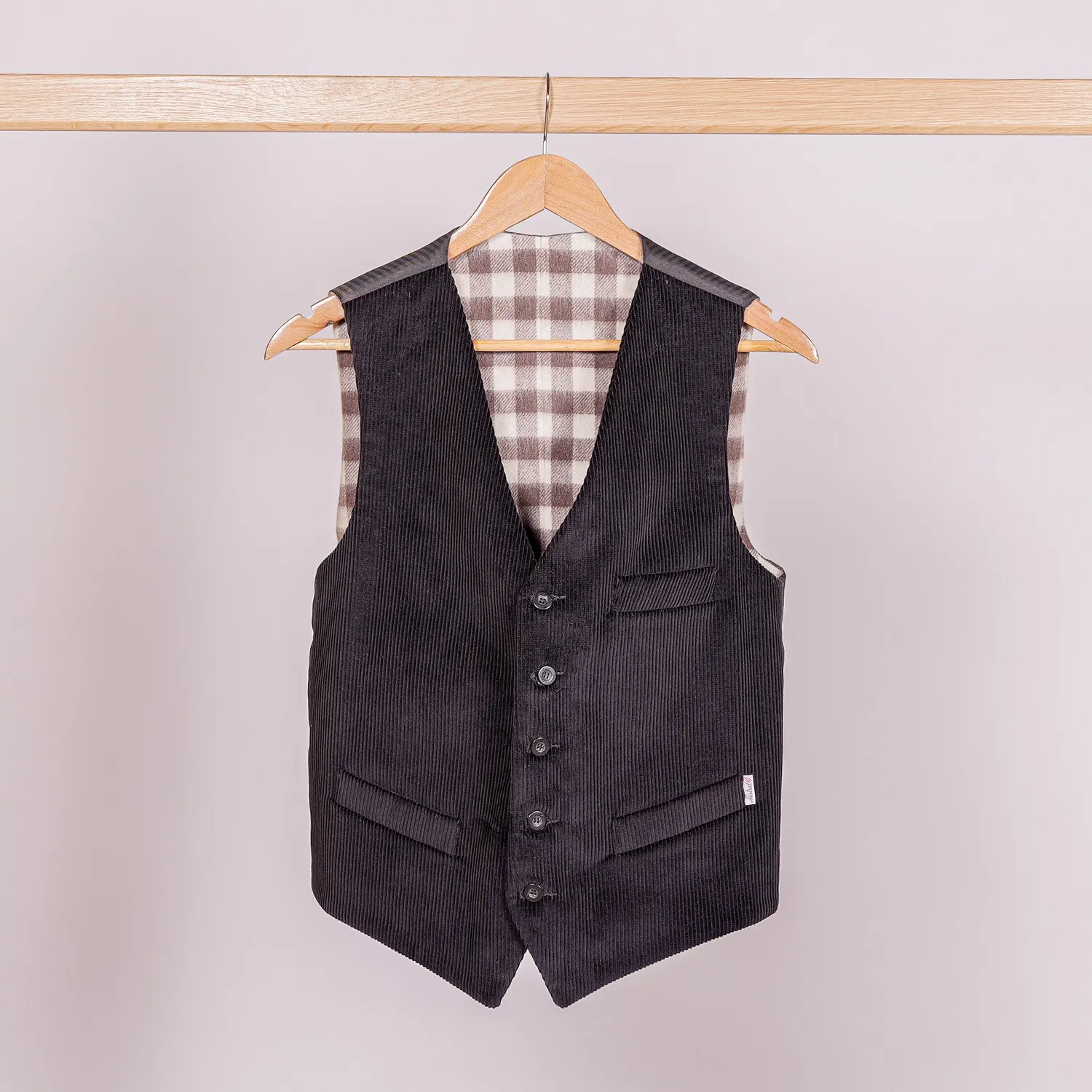 Mistral gilet paysan velours laine Camargue