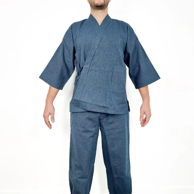 Japon style Samue Japonais samue coton ample