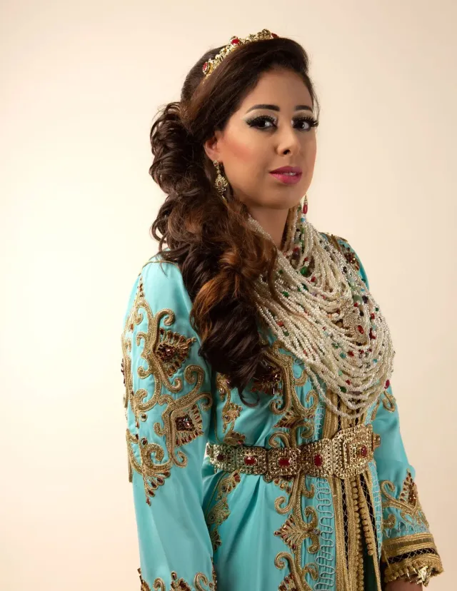 Célèbr'Orient Safia takchita traditionnelle perlée