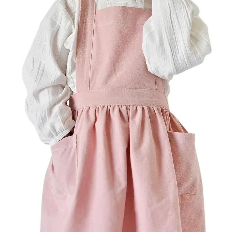 Japon style Takebashi tablier enfant coton et lin