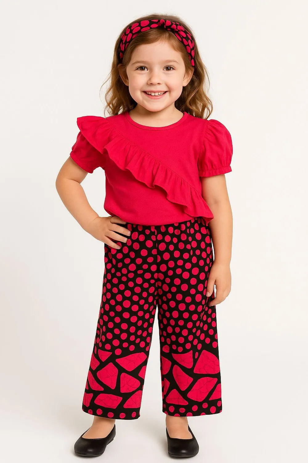 KAVAZI K023 ensemble pantalon haut fille