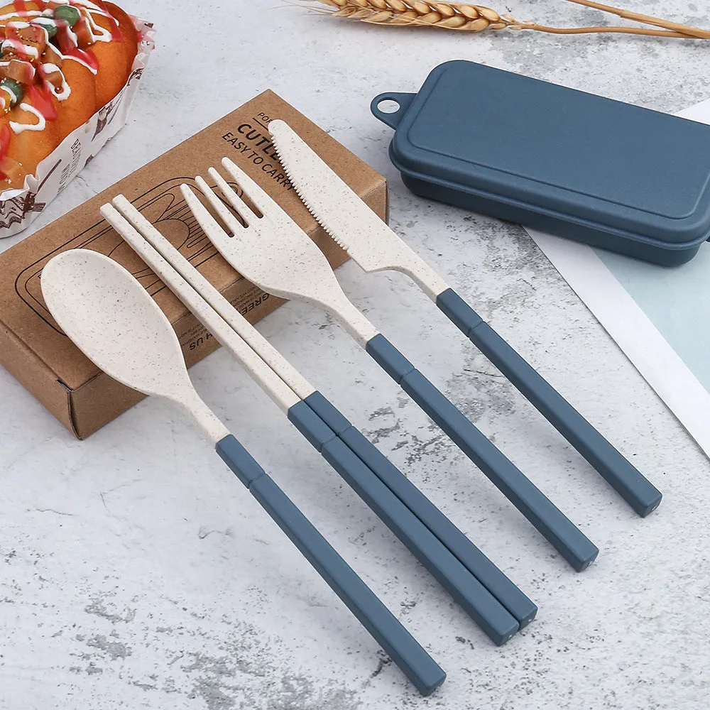 Esprit du Japon set couverts voyage baguettes étui